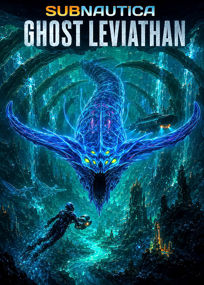 Subnautica Ghost Leviathan Underwater Encounter