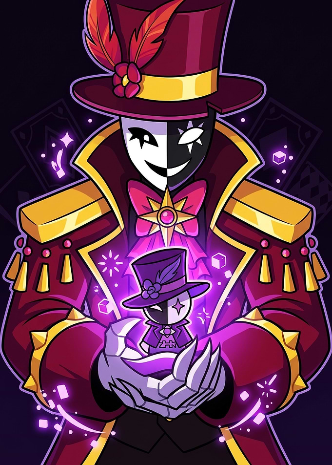 Magical Ringmaster with Miniature Puppet