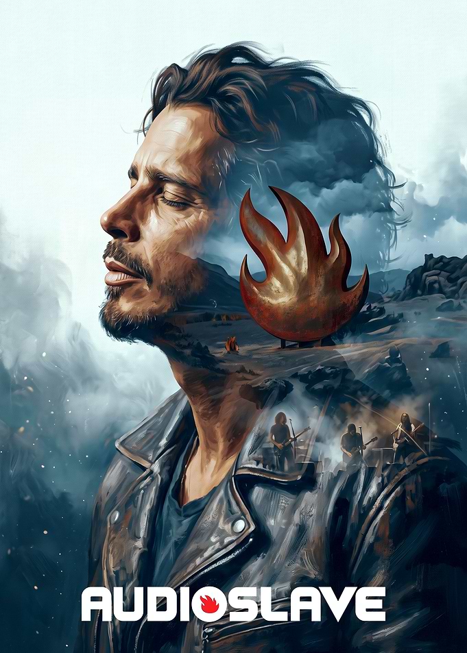 Chris Cornell Audioslave Tribute Portrait