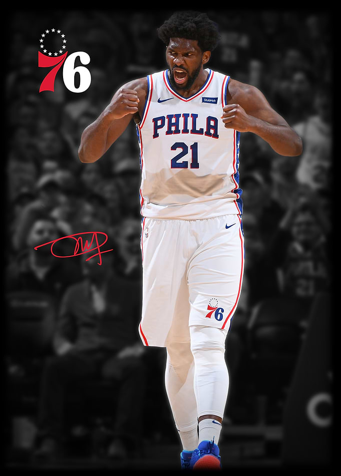 Embiid's Roar of Triumph