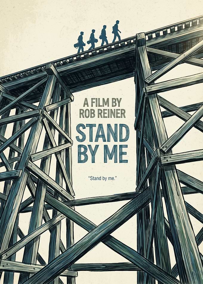 Stand By Me Movie Poster Art