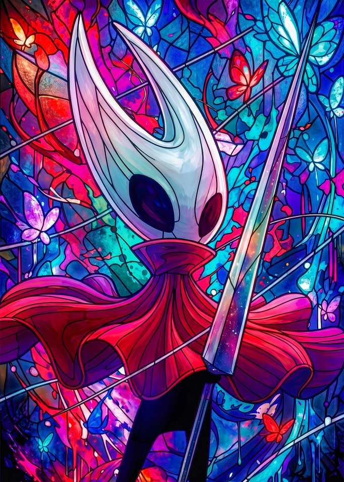 Hornet Stained Glass