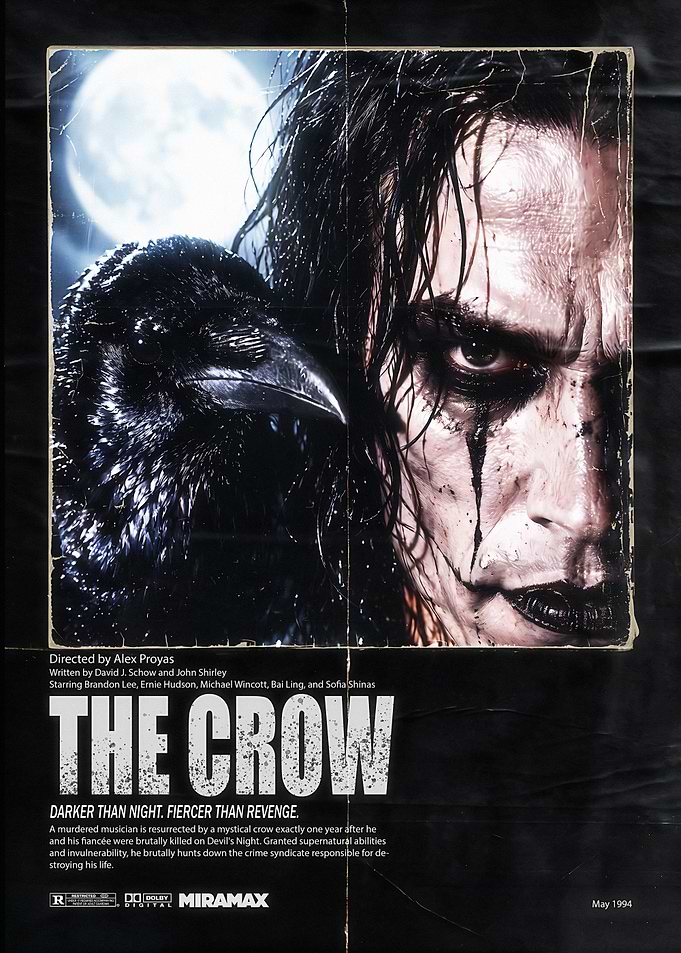 The Crow 1994 Movie Poster