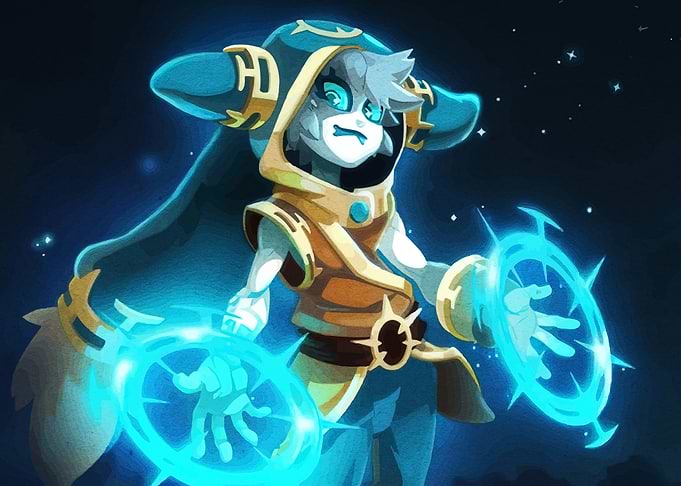 Xelor Character Casting Magic Spells