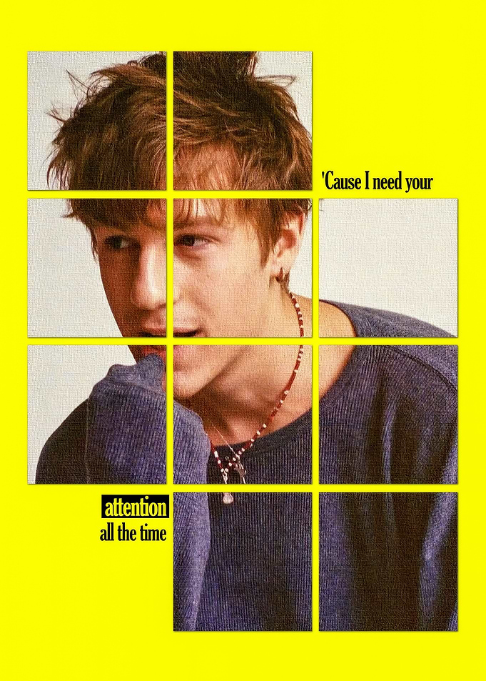 Charlie Puth Attention Poster