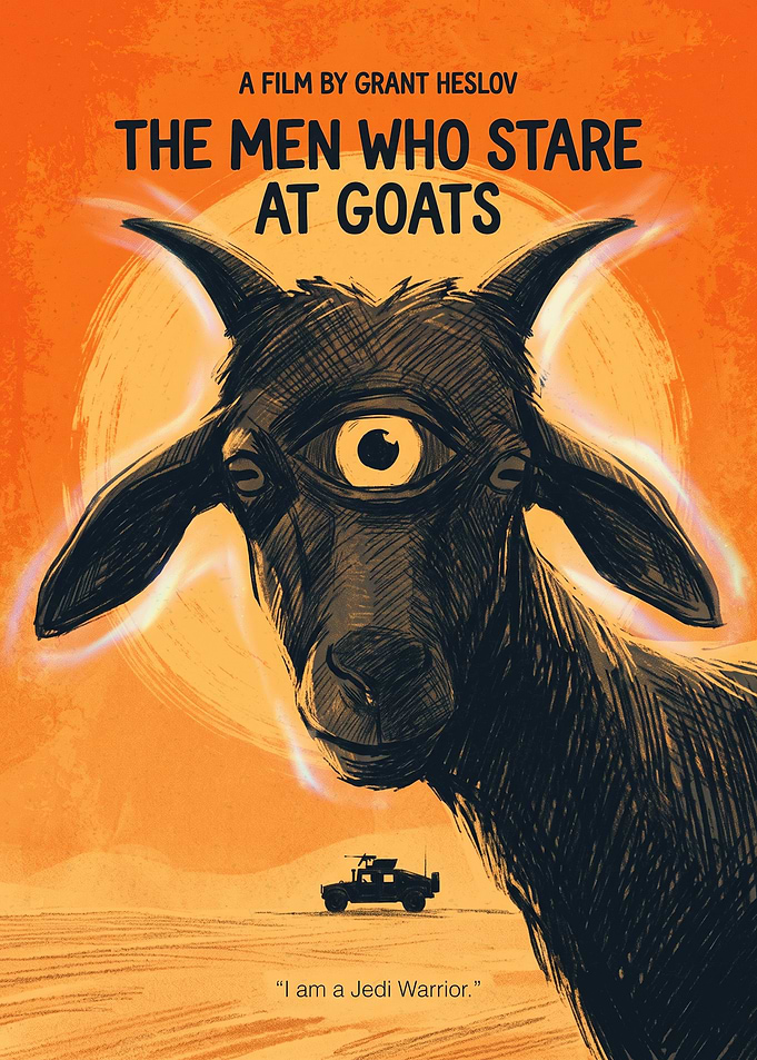 The Men Who Stare at Goats Poster