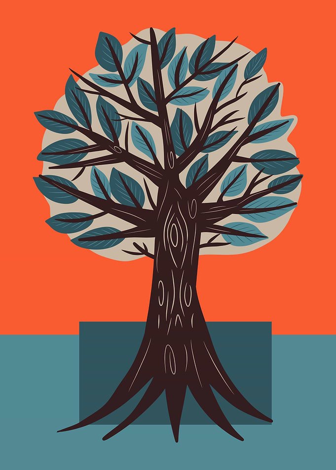 Stylized Tree Illustration
