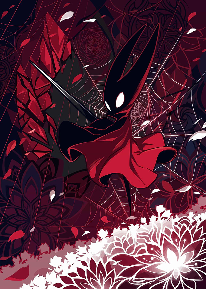 Hornet from Hollow Knight Digital Art
