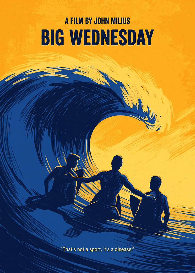Big Wednesday Movie Poster Art