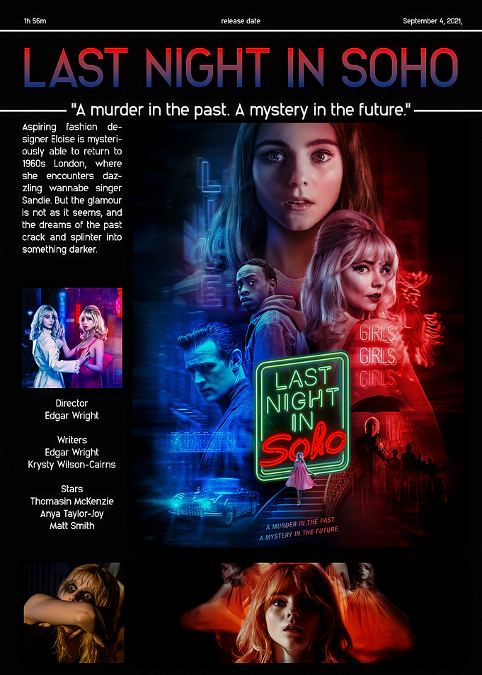 Last Night in Soho Movie Poster