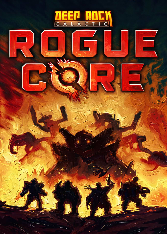 Deep Rock Galactic Rogue Core Poster
