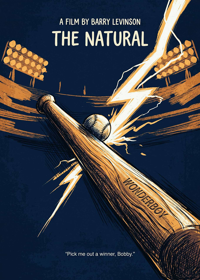 The Natural Movie Poster Art