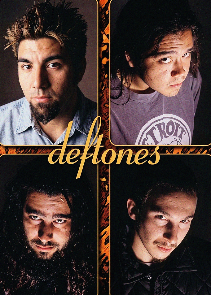 Deftones Band Members Collage Poster
