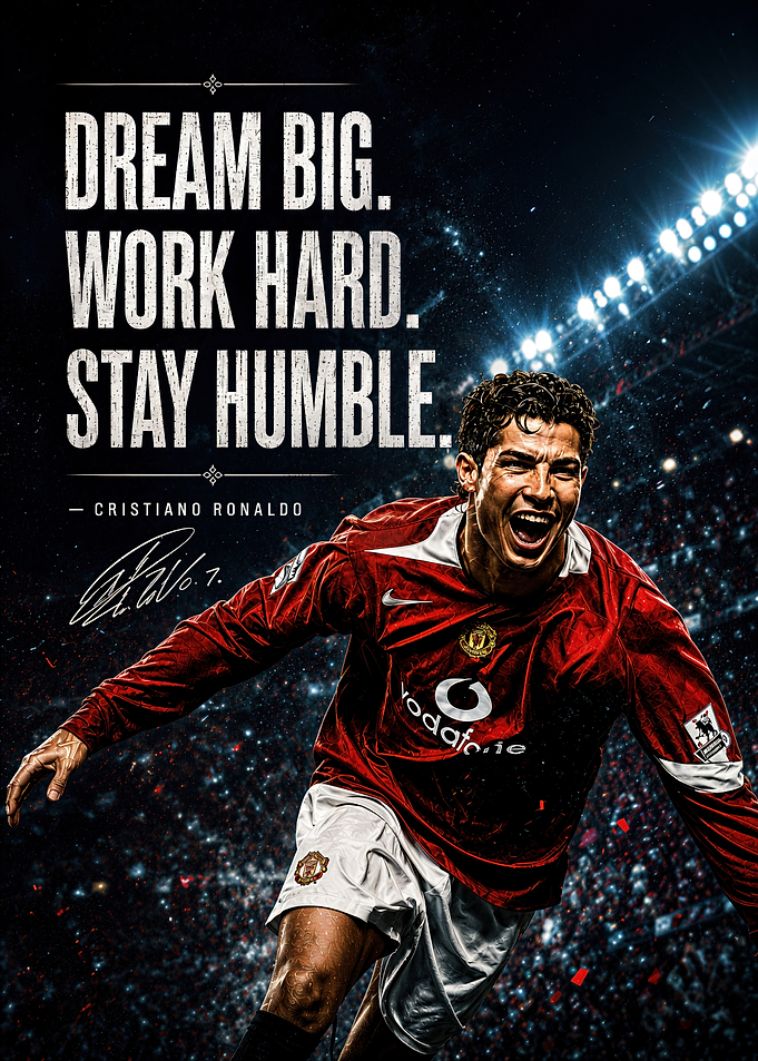 Cristiano Ronaldo Inspirational Football