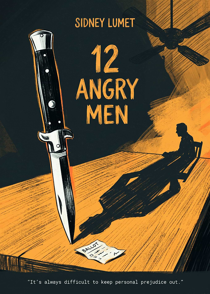 12 Angry Men Movie Poster Art