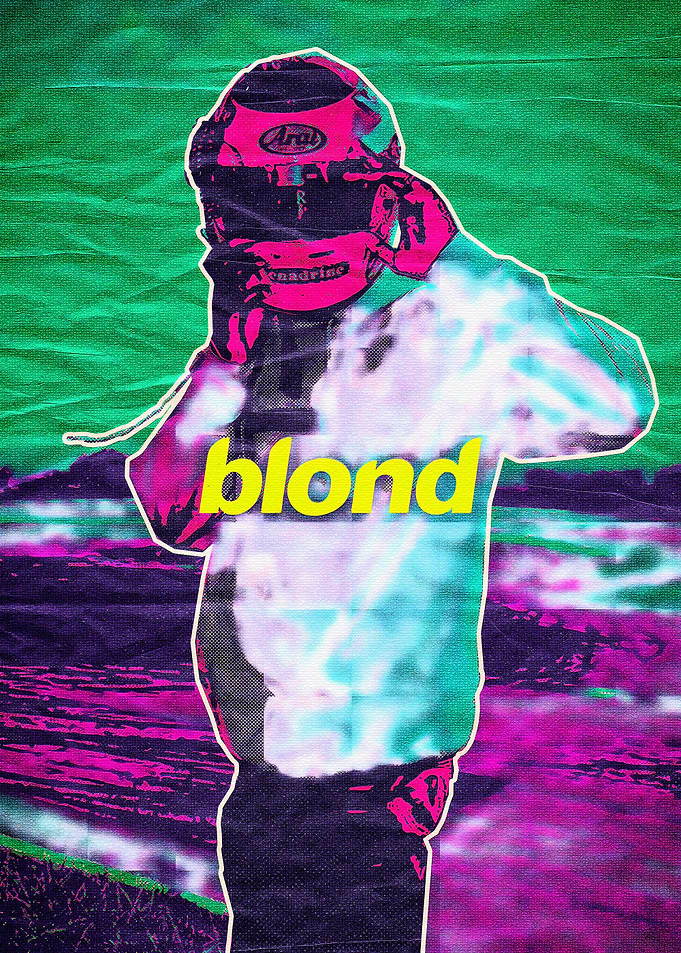 Frank Ocean Blond Album Cover Art
