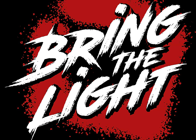 Bring The Light Text Art