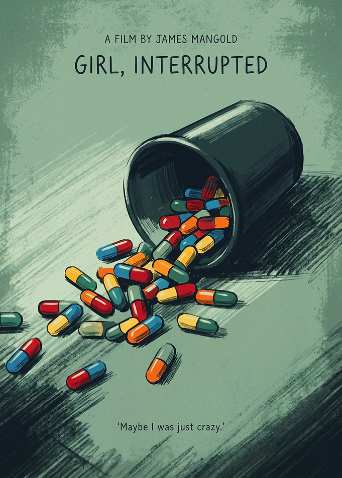 Girl, Interrupted Minimalist Movie Poster