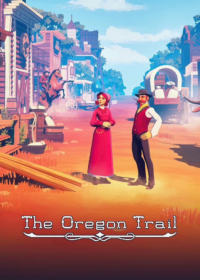 The Oregon Trail Game Poster
