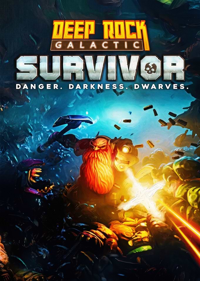 Deep Rock Galactic Survivor Game Poster