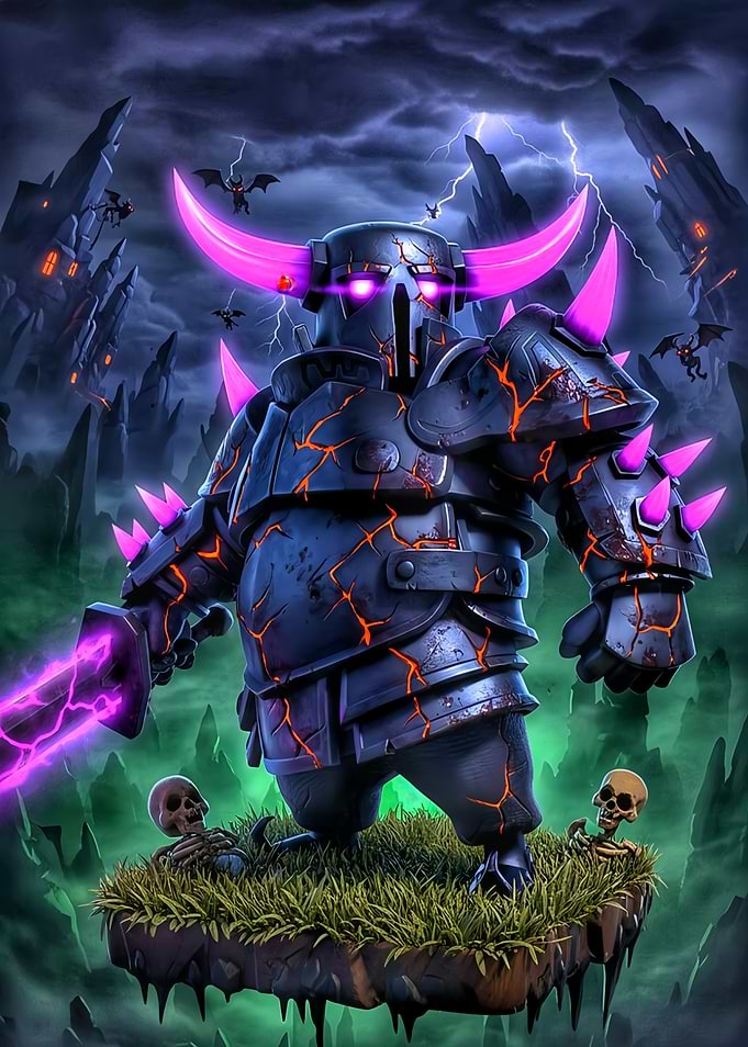 P.E.K.K.A. Clash of Clans Warrior