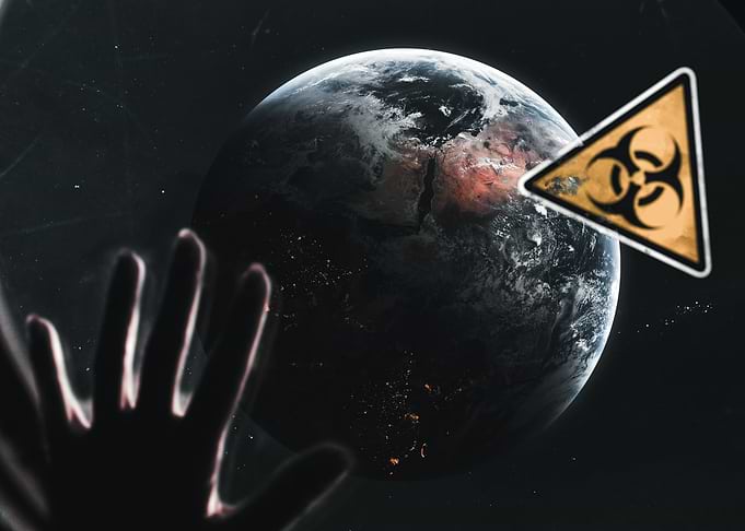 Biohazard Warning Over Earth from Space
