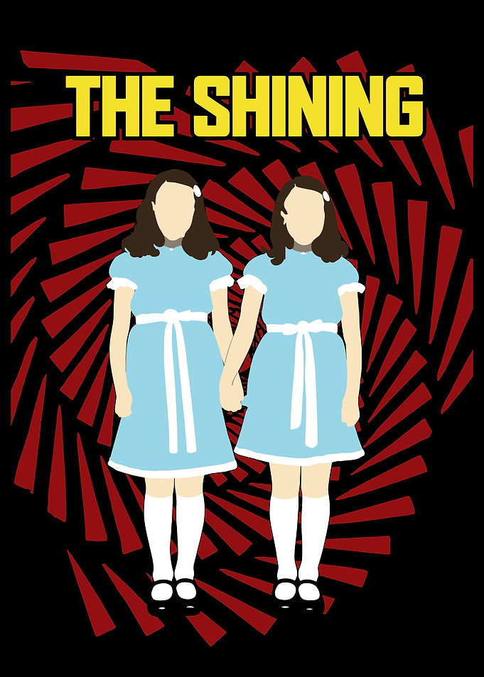 The Shining Grady Twins Minimalist Poster