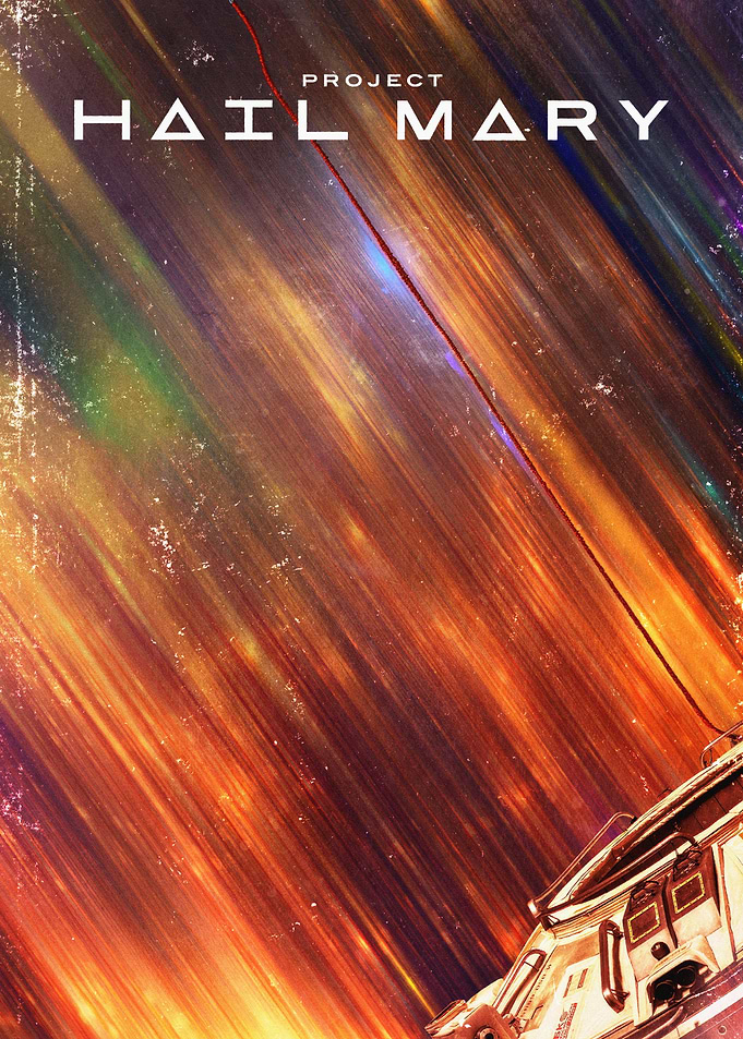 Project Hail Mary Space Poster