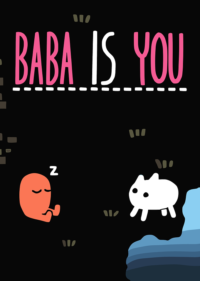 Baba Is You Game Poster