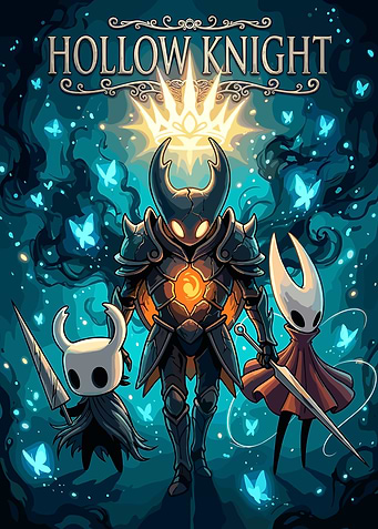 Hollow Knight Characters Poster