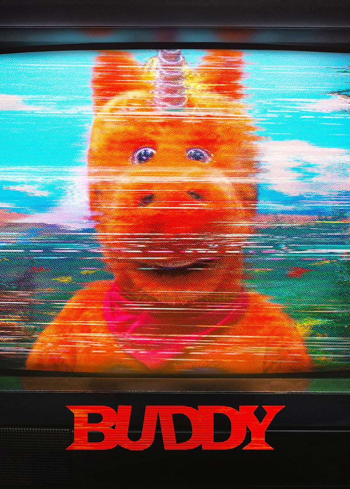 Buddy the Unicorn TV Glitch
