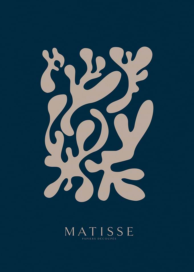Matisse Abstract Cut-Out Wall Art