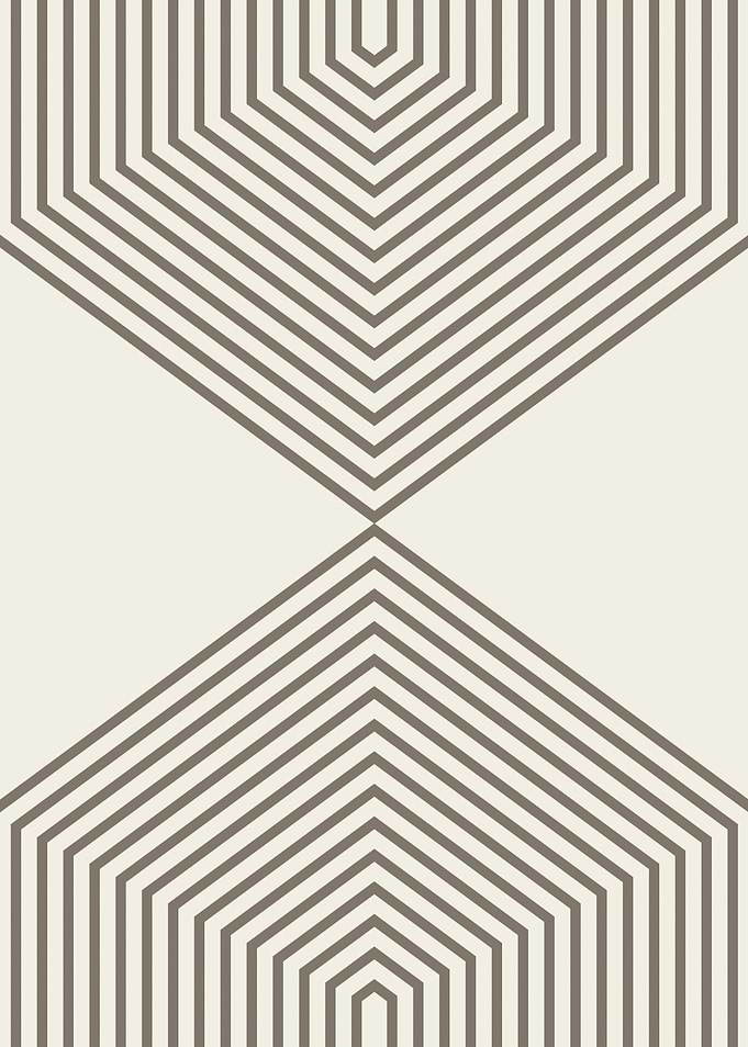 Minimalist Geometric Line Art Pattern