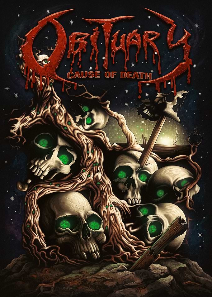 Obituary Cause of Death Album Cover