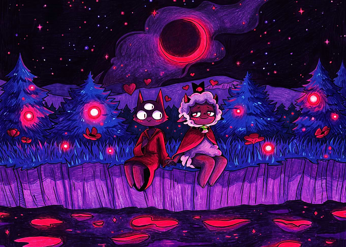 Cult of the Lamb Romantic Night