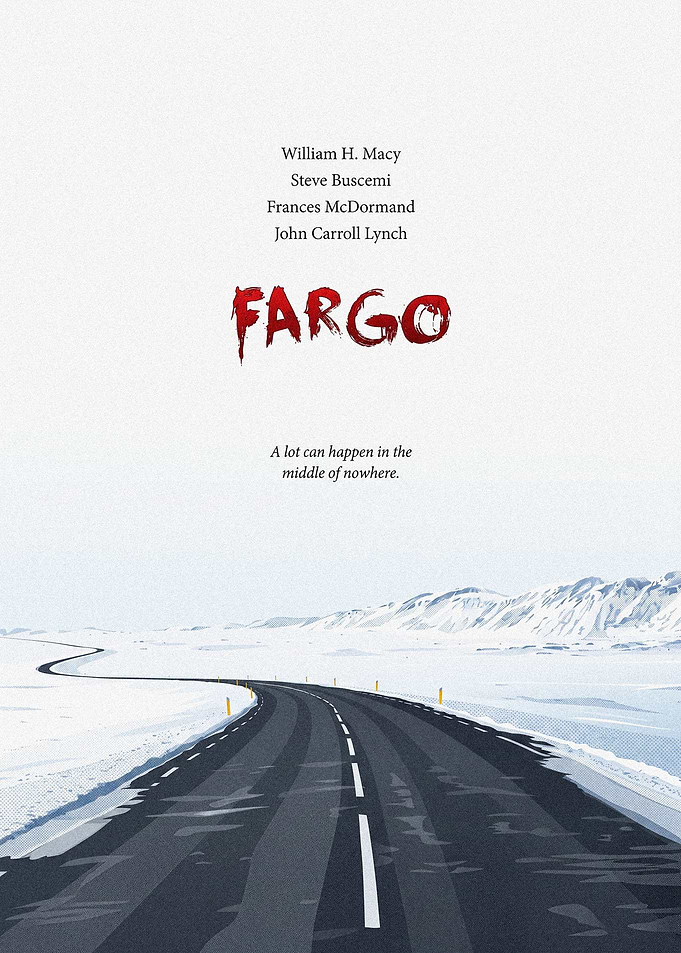 Fargo Movie Minimalist Poster