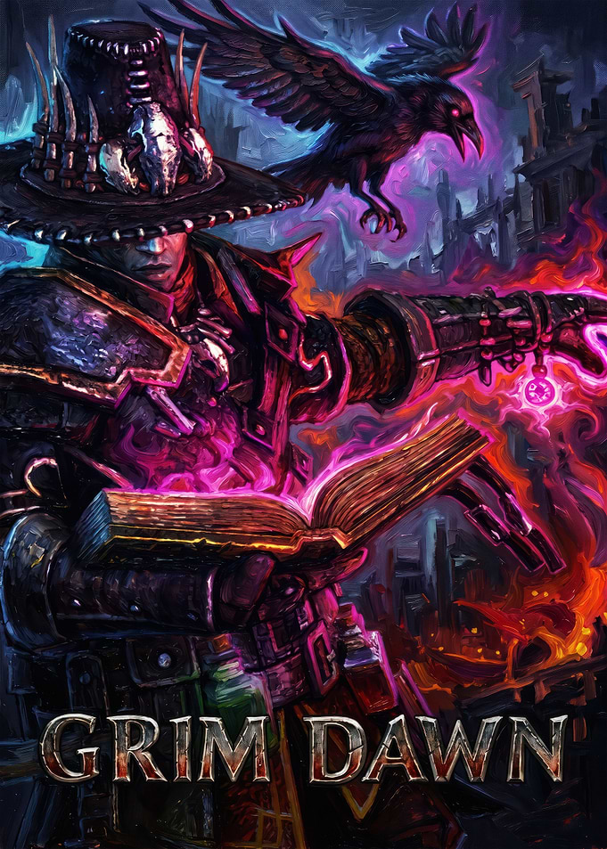 Grim Dawn Occultist Character Art