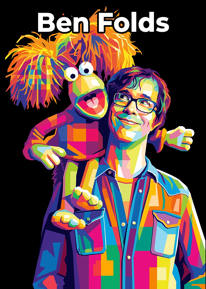 Ben Folds and Fraggle Pop Art