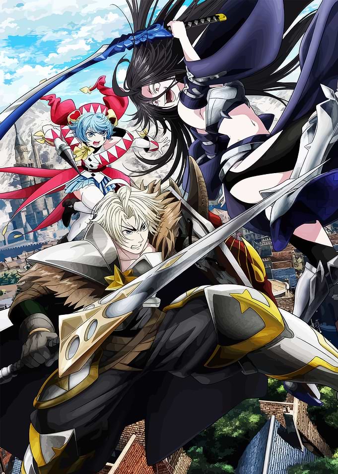 Anime Fantasy Battle Scene