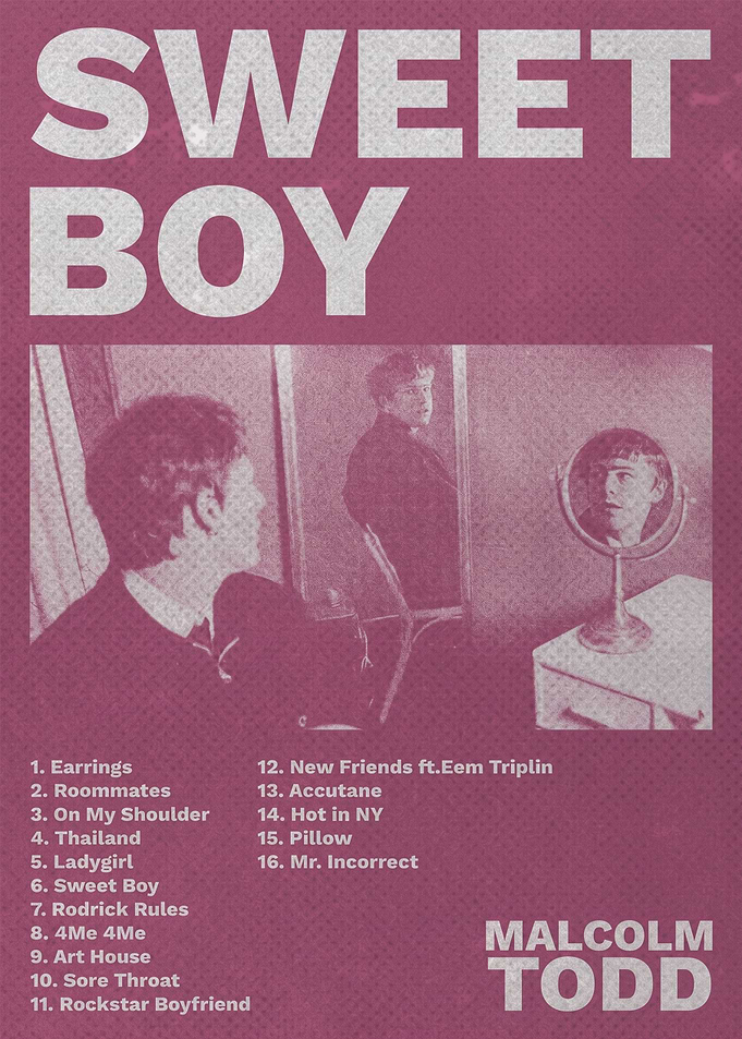 Malcolm Todd Sweet Boy Album Poster