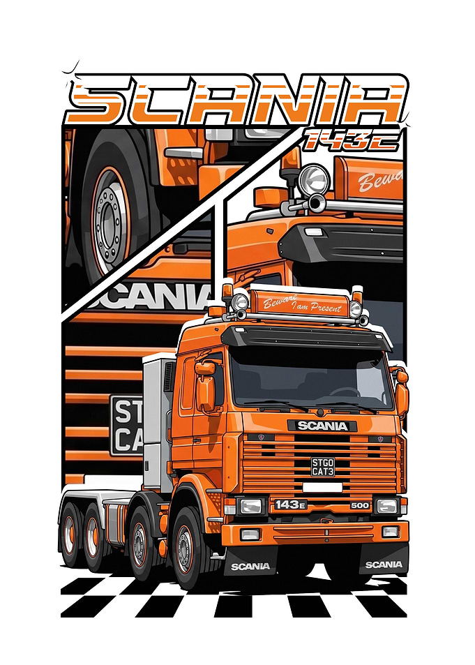 Scania 143E 500