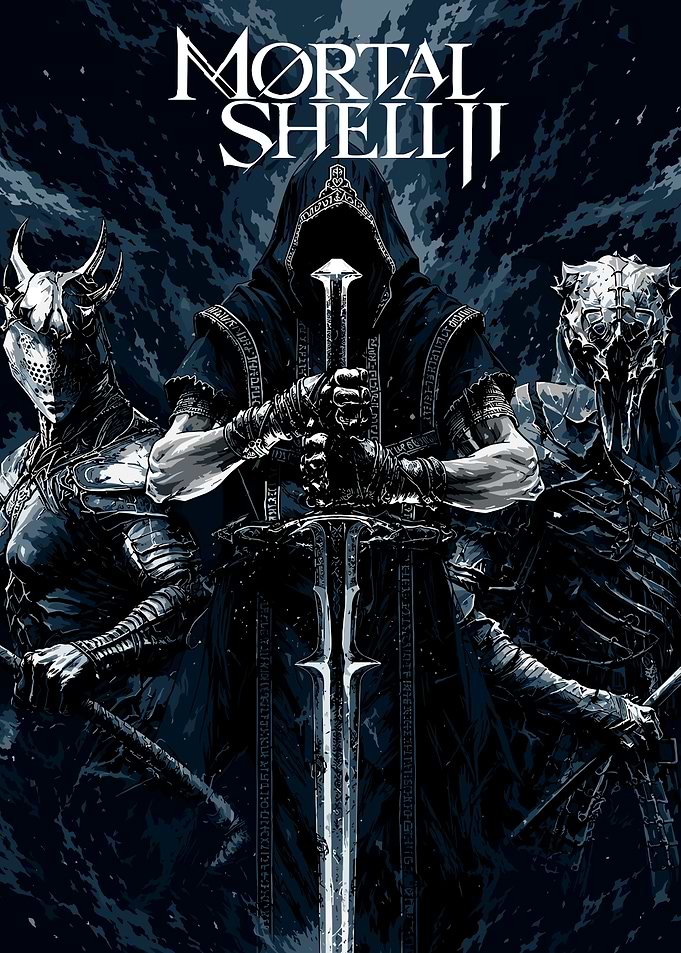 Mortal Shell II Dark Fantasy Poster