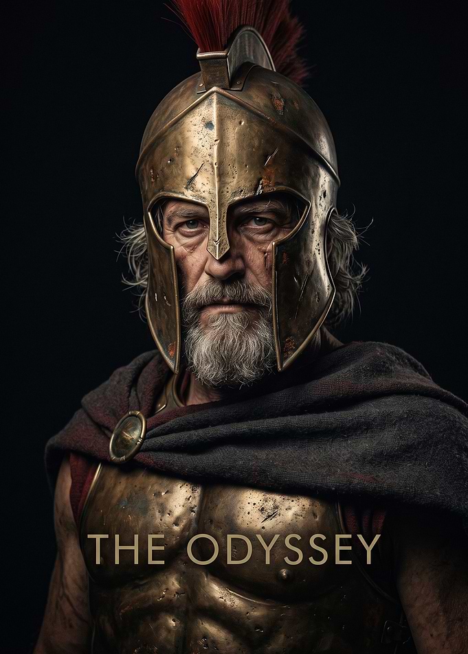 The Odyssey Spartan Warrior Portrait