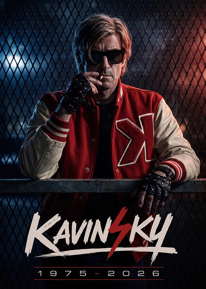 Kavinsky 1975-2026 Portrait