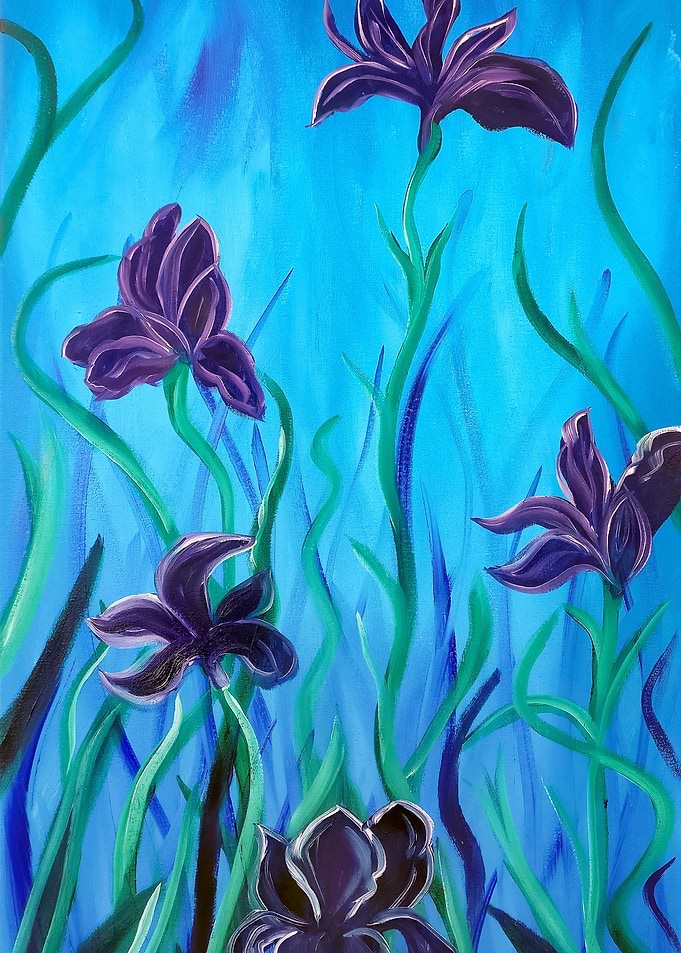 Sapphire Iris Drift