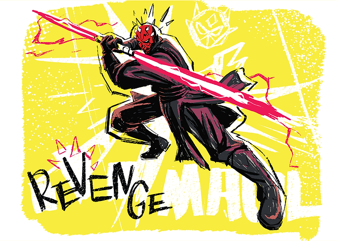 Darth Maul in Yellow