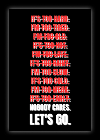 Inspirational Motivational Quote Poster