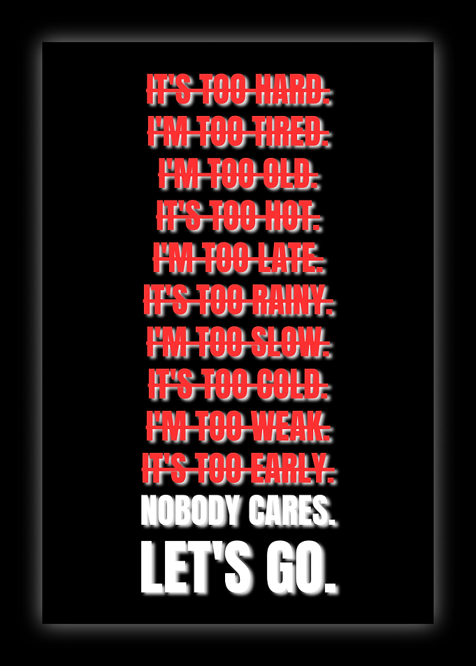 Inspirational Motivational Quote Poster