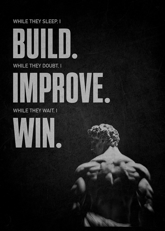 Inspirational Motivational Quote Poster