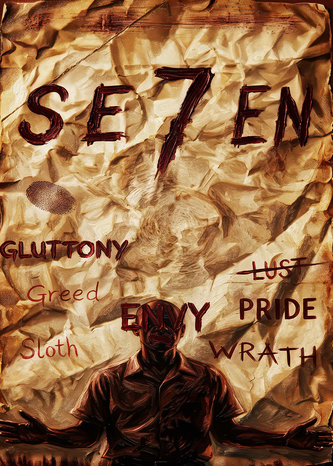 Se7en Movie Poster Art